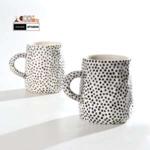 Dots ceramic mugs