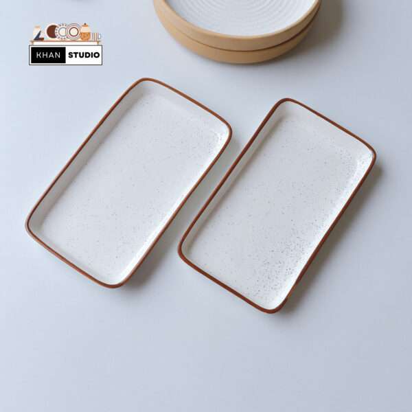 Khan Studio: Ceramic Plates (Set of 2 Plates) - Image 3