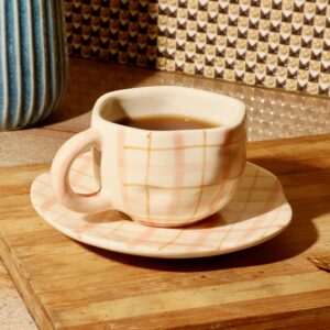 Ceramic Mugs & saucer