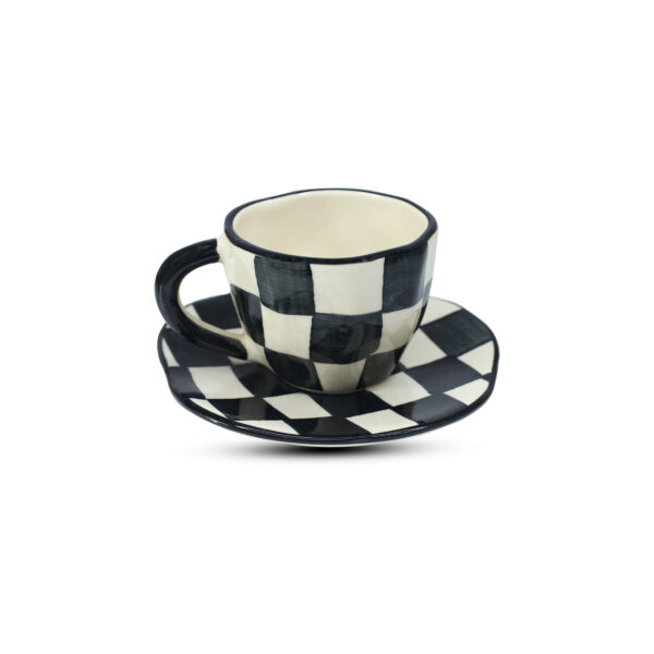 Coffee Mug and Saucer Set