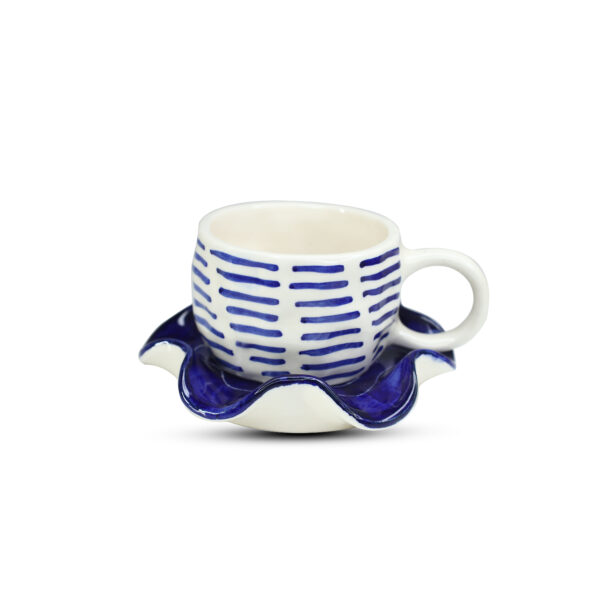 ceramic mug & saucer