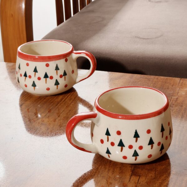 Christmas Tree Ceramic Mugs