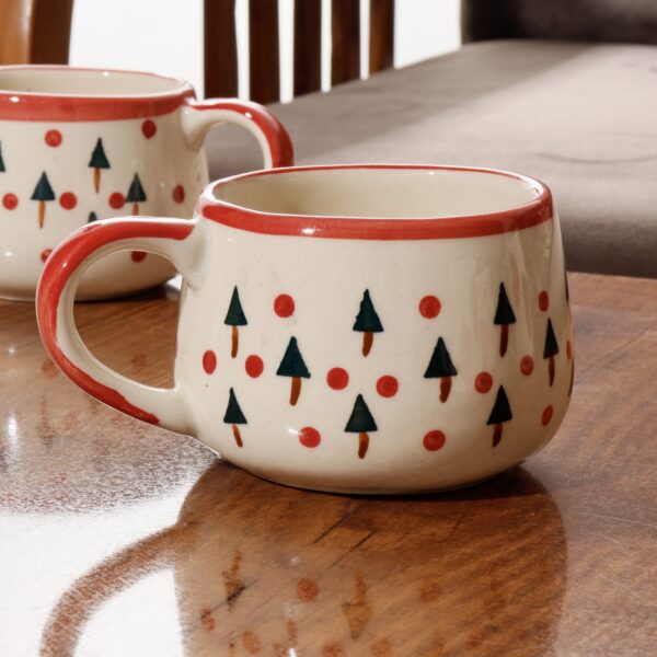 Christmas Tree Ceramic Mugs