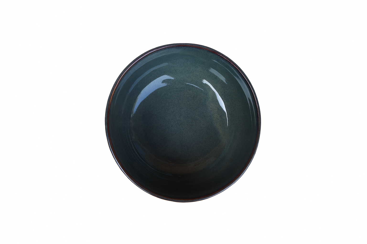 Handcrafted Ocean Green Ceramic Bowls, Set of 2 (5 Inch) – Khan Ceramic - Image 6