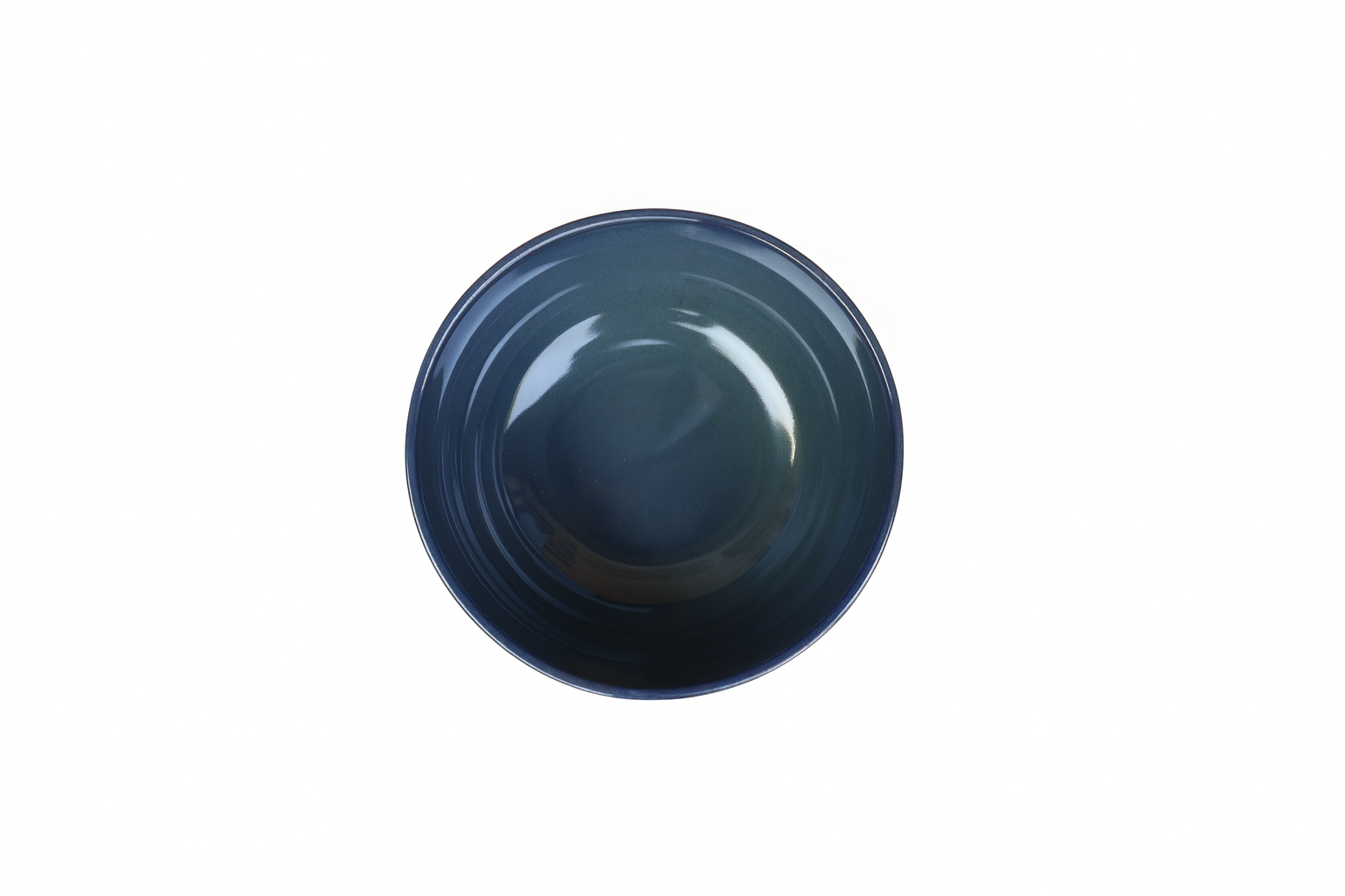 Handcrafted Deep Ocean Blue Ceramic Bowls, Set of 2 (5 Inch) – Khan Ceramic - Image 6