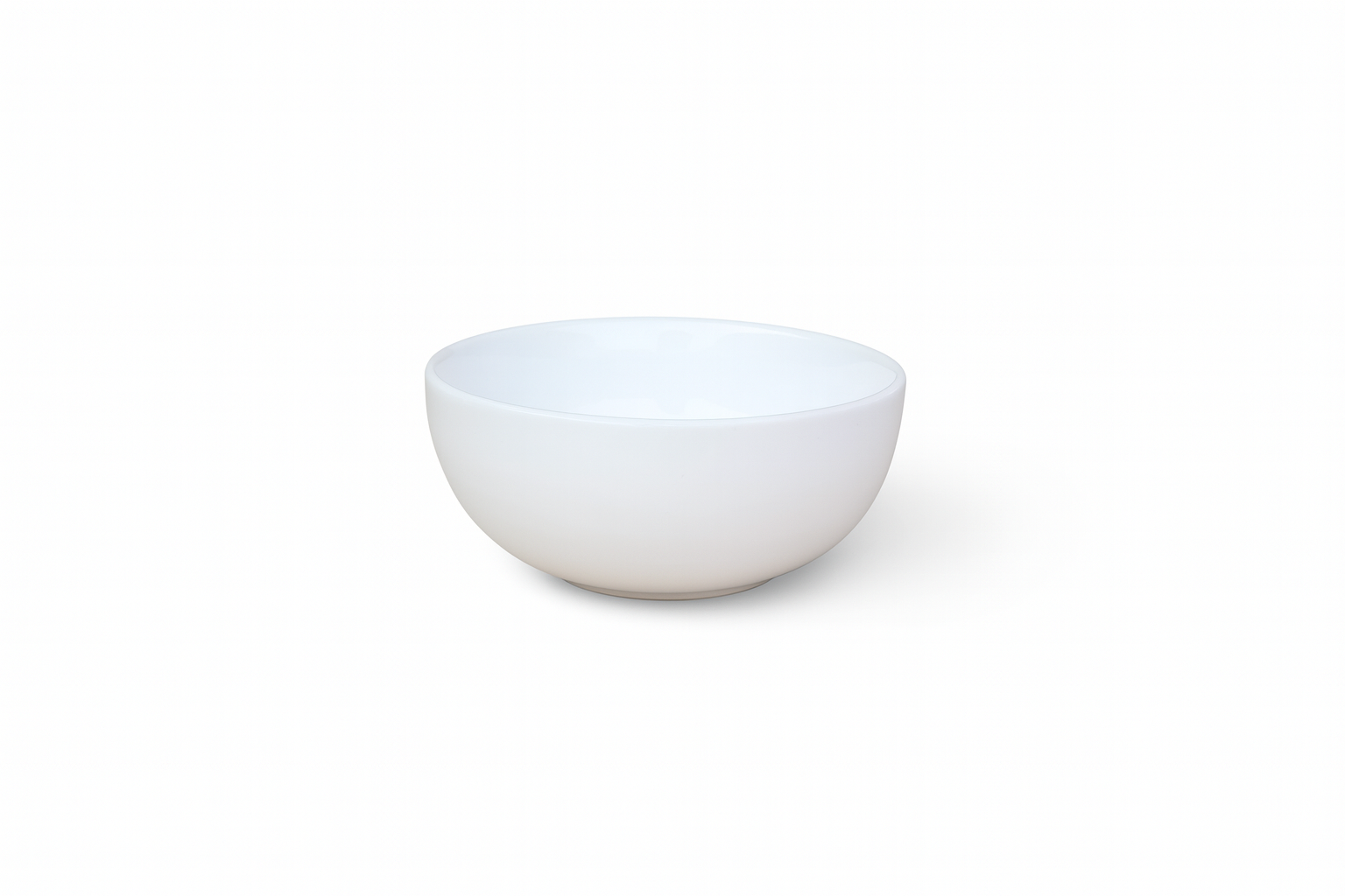 Classic White Ceramic Bowls, Set of 2 (6 Inch) – Khan Ceramic - Image 5