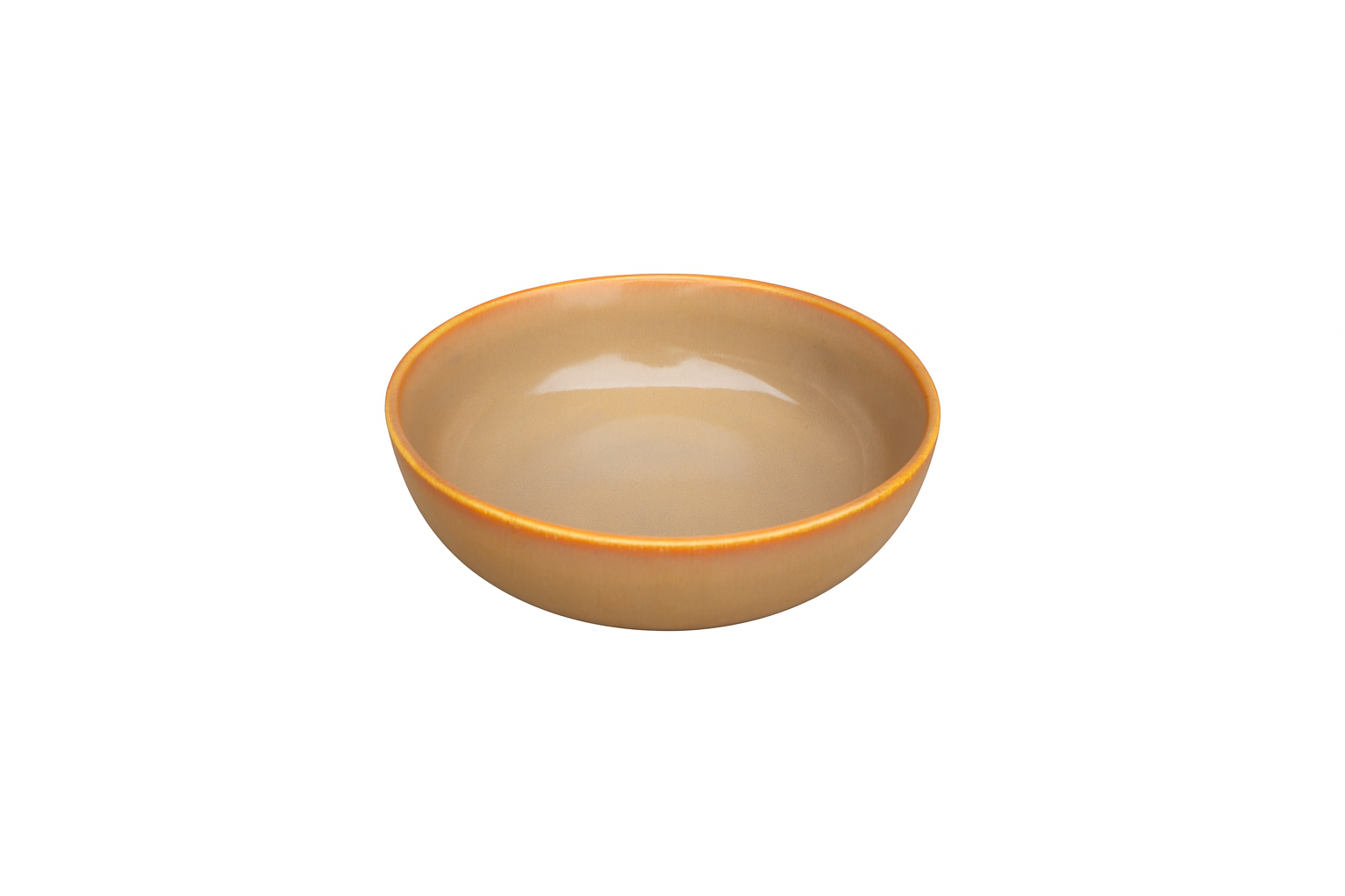 Handcrafted Brown Ceramic Bowl, Glossy Glazed Finish (7 Inch, Pack of 1) – Khan Ceramic - Image 3