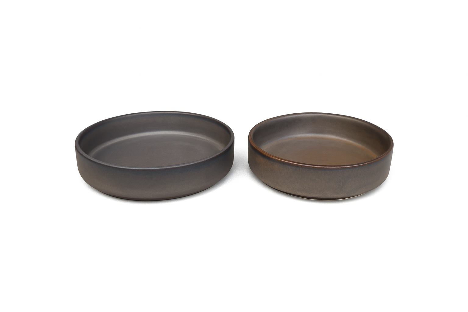 Matte Charcoal Ceramic Serving Bowls, Set of 3 – Khan Ceramic - Image 6