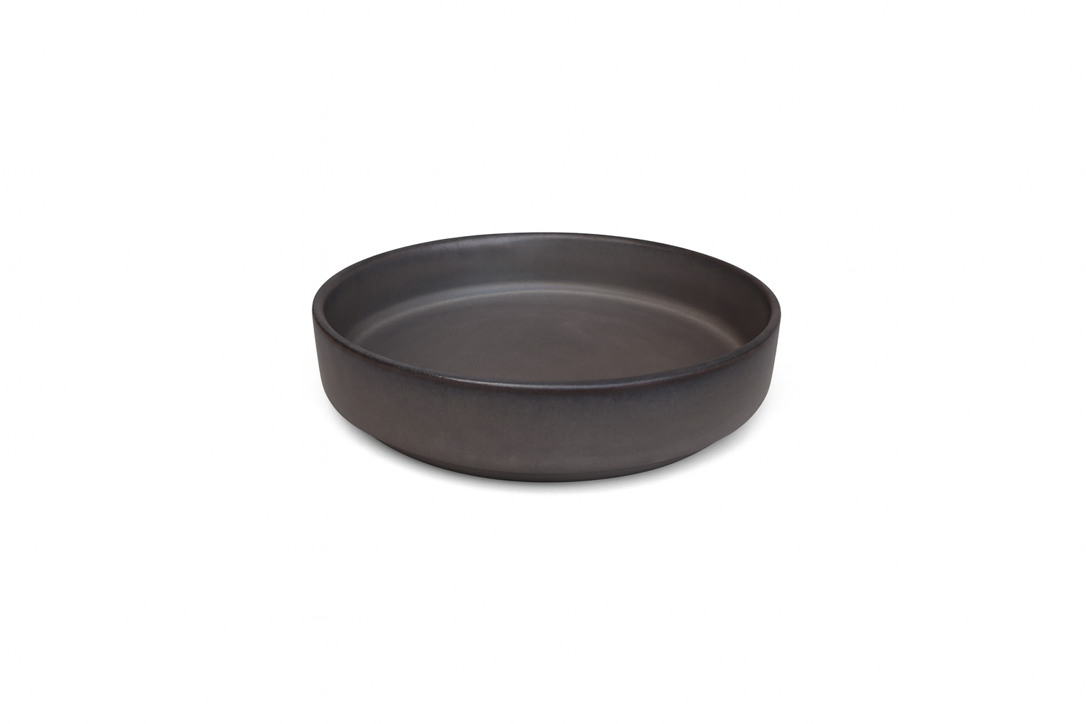 Matte Charcoal Ceramic Serving Bowls, Set of 3 – Khan Ceramic - Image 4